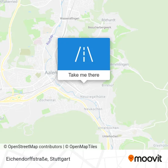 Карта Eichendorffstraße