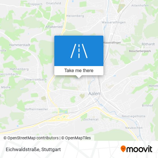Eichwaldstraße map