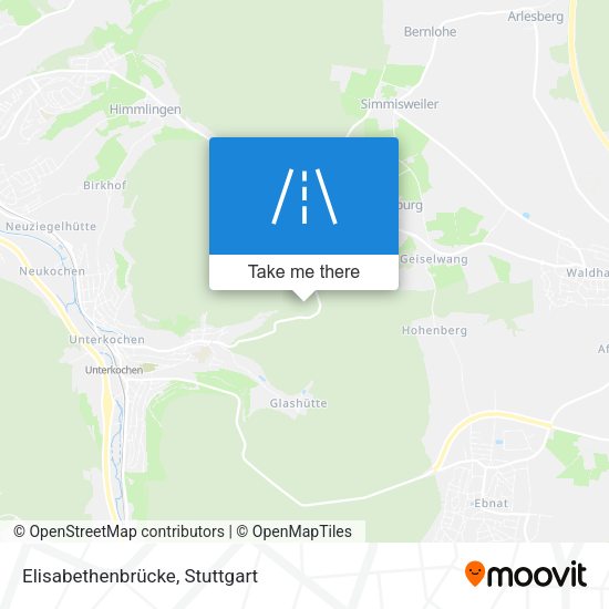 Elisabethenbrücke map