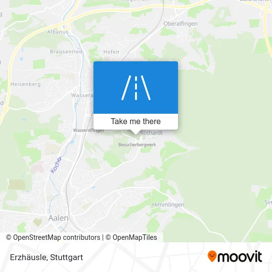 Карта Erzhäusle