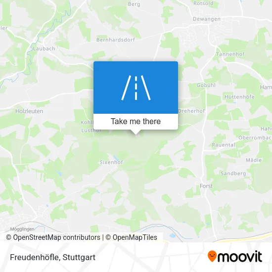 Карта Freudenhöfle