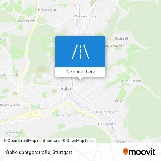 Gabelsbergerstraße map