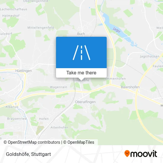 Карта Goldshöfe