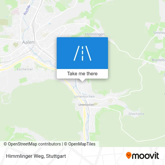 Карта Himmlinger Weg