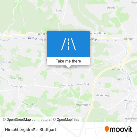 Hirschbergstraße map