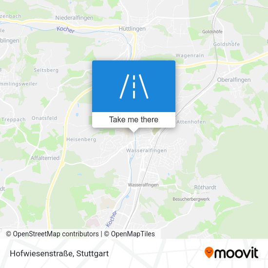 Hofwiesenstraße map