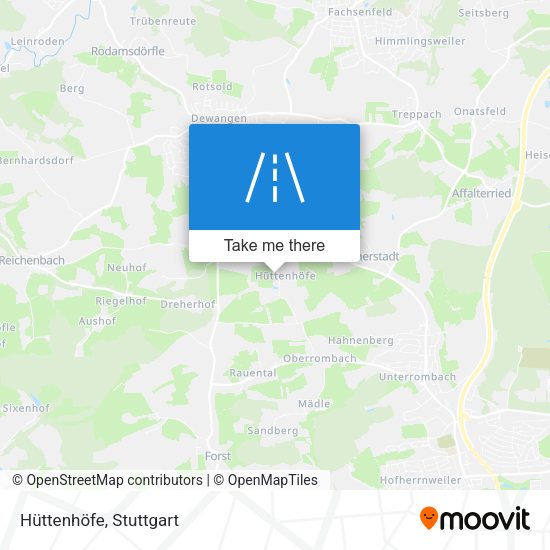 Hüttenhöfe map