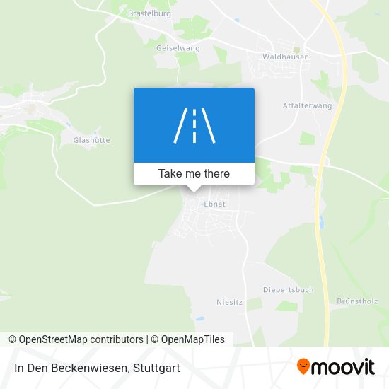 In Den Beckenwiesen map