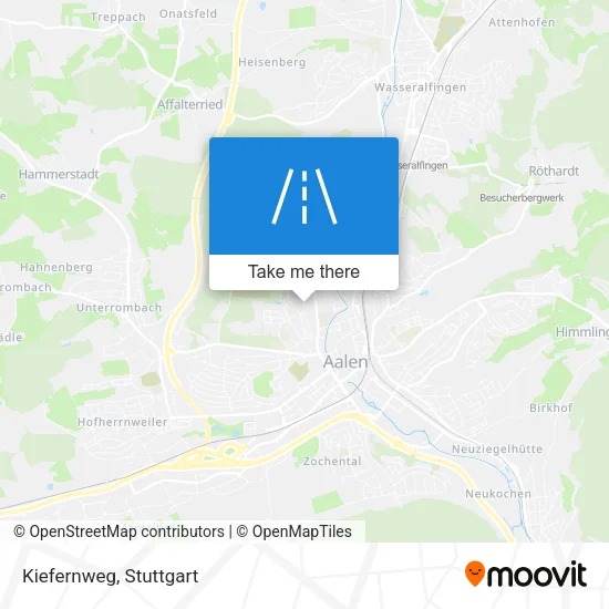 Карта Kiefernweg