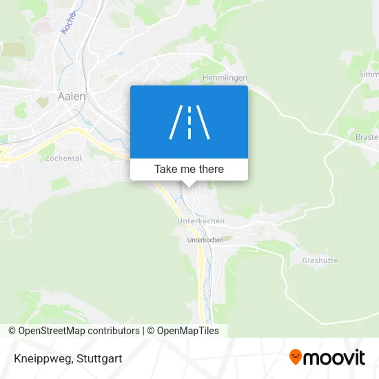 Kneippweg map
