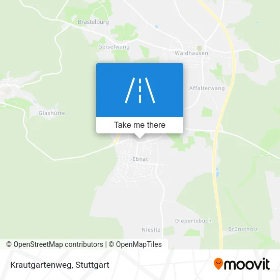Карта Krautgartenweg