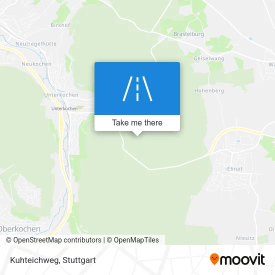 Карта Kuhteichweg