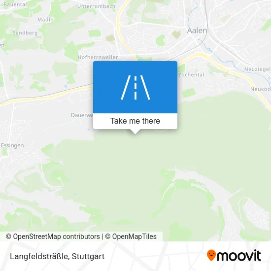 Карта Langfeldsträßle