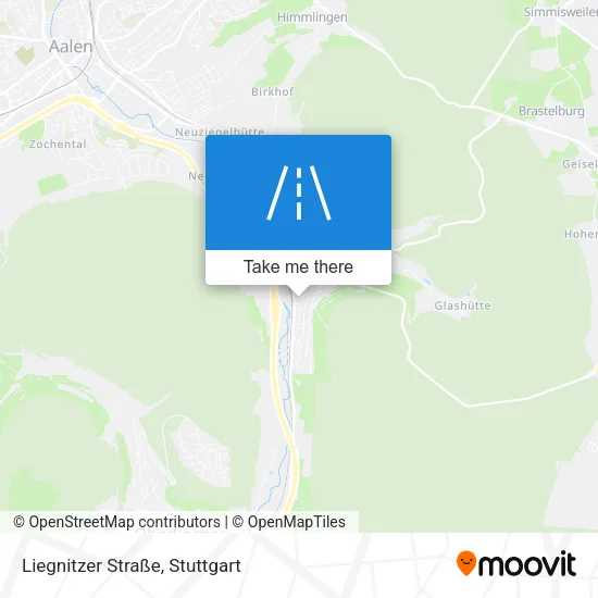 Карта Liegnitzer Straße