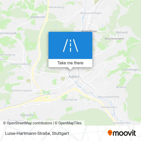 Luise-Hartmann-Straße map