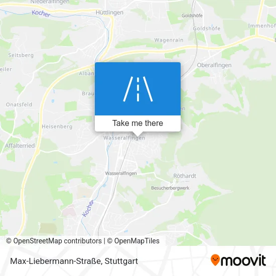 Карта Max-Liebermann-Straße