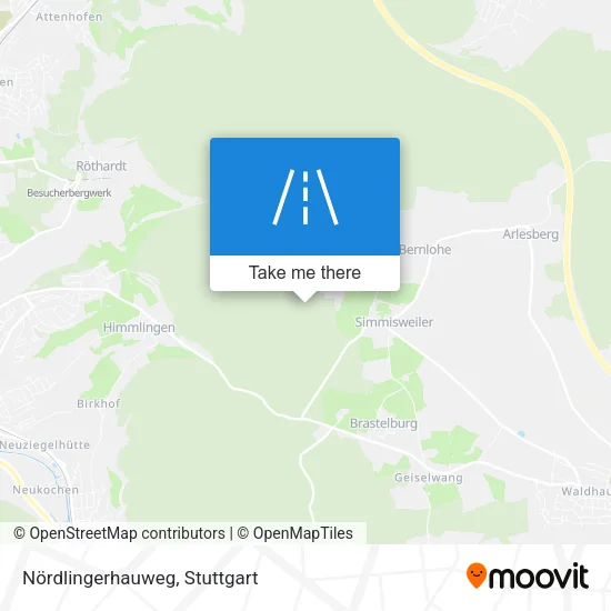 Карта Nördlingerhauweg
