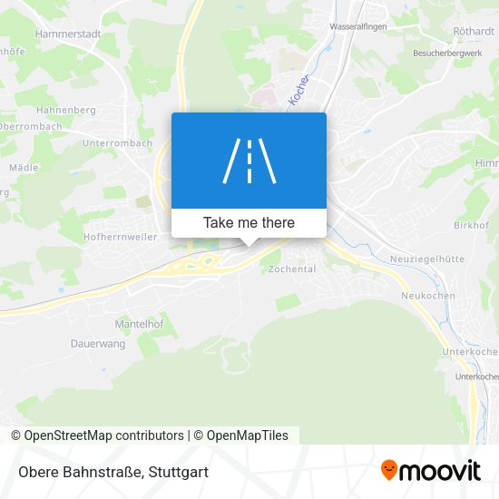 Obere Bahnstraße map
