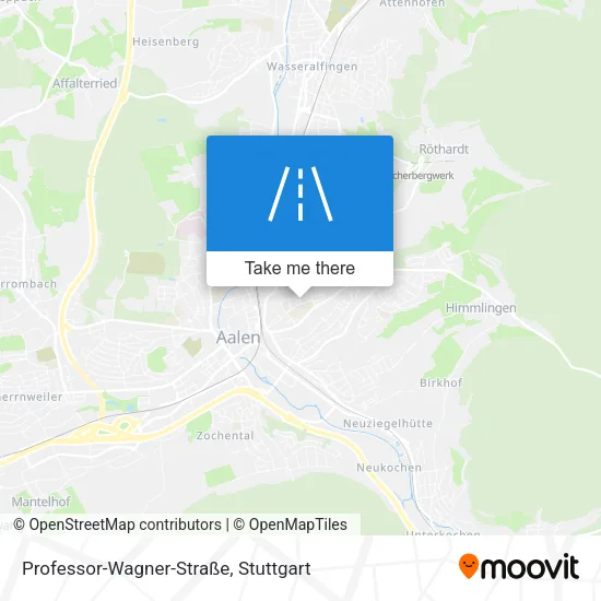 Карта Professor-Wagner-Straße