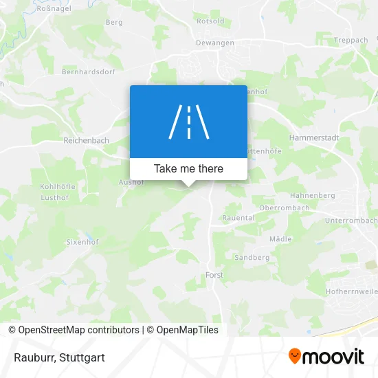 Rauburr map