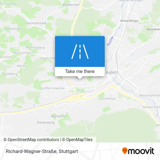 Карта Richard-Wagner-Straße