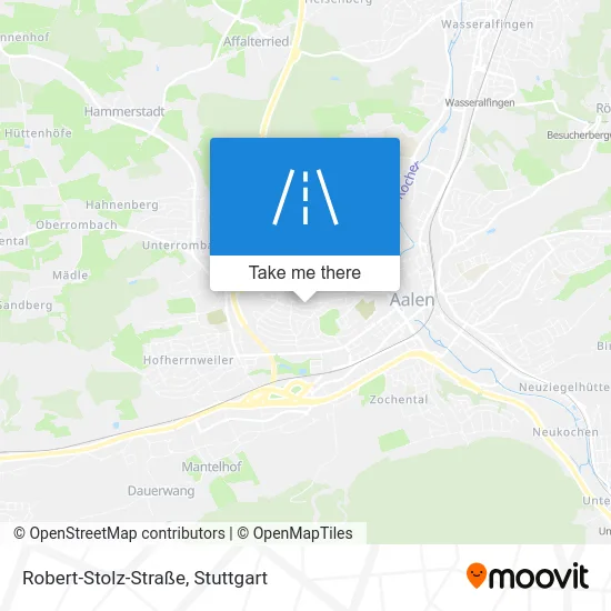 Карта Robert-Stolz-Straße