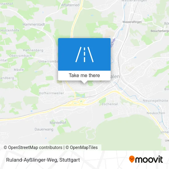 Карта Ruland-Ayßlinger-Weg