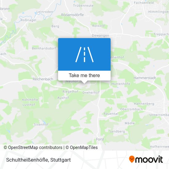 Schultheißenhöfle map