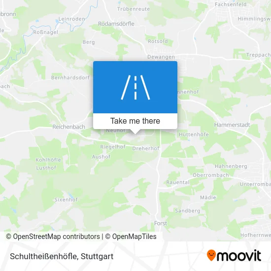 Карта Schultheißenhöfle