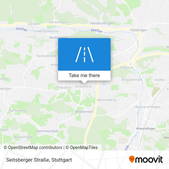 Seitsberger Straße map