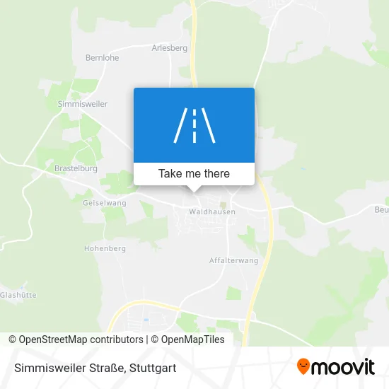 Карта Simmisweiler Straße