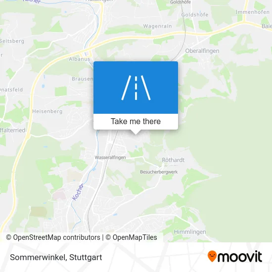 Карта Sommerwinkel