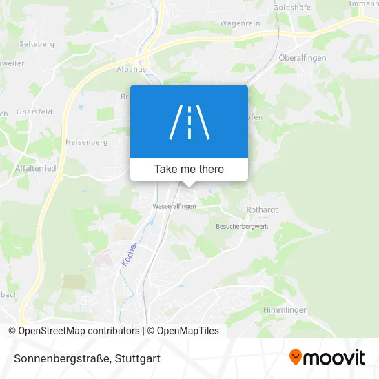 Sonnenbergstraße map