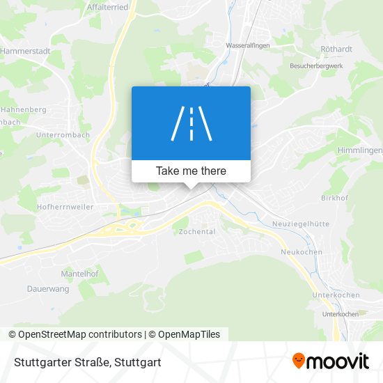 Stuttgarter Straße map