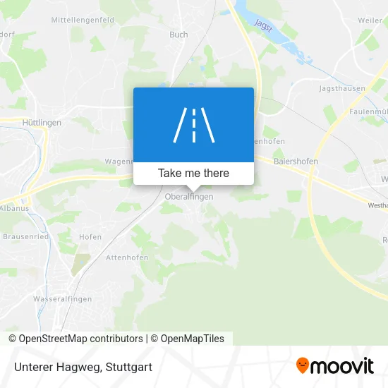 Карта Unterer Hagweg