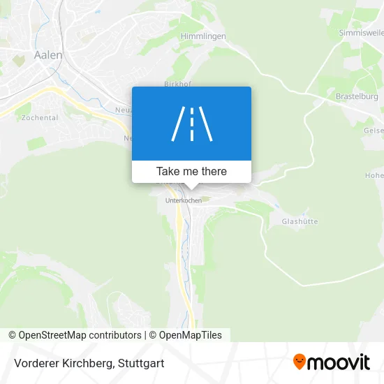 Карта Vorderer Kirchberg