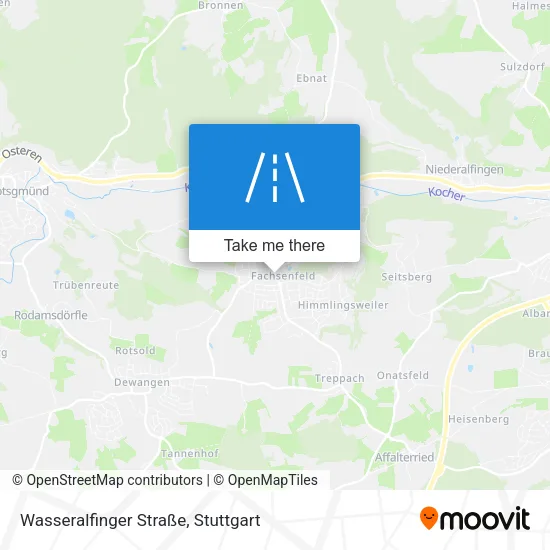 Карта Wasseralfinger Straße