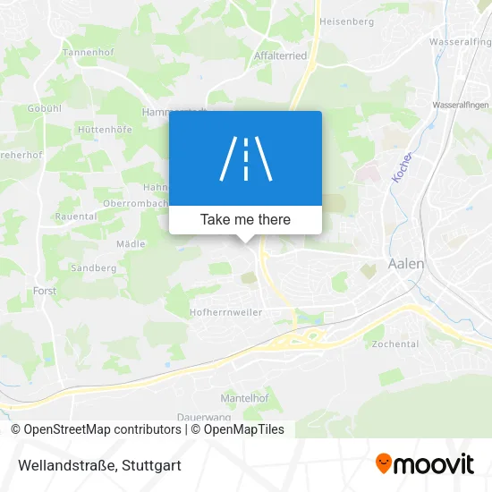 Wellandstraße map