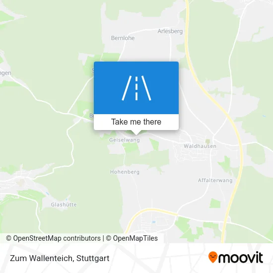 Карта Zum Wallenteich