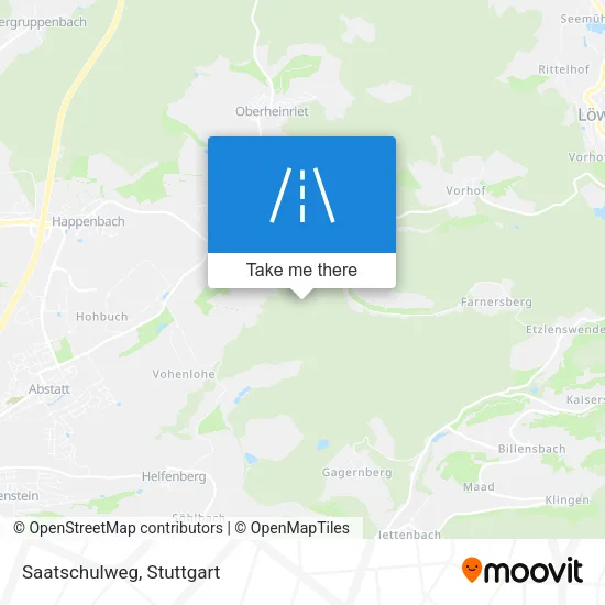 Карта Saatschulweg