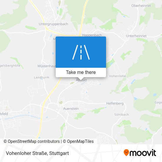 Vohenloher Straße map