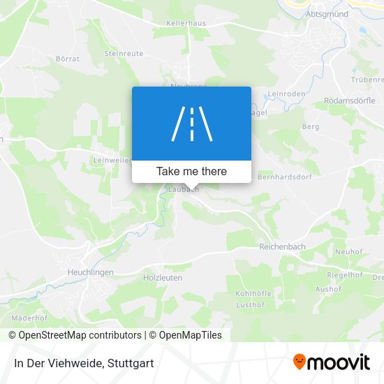 In Der Viehweide map