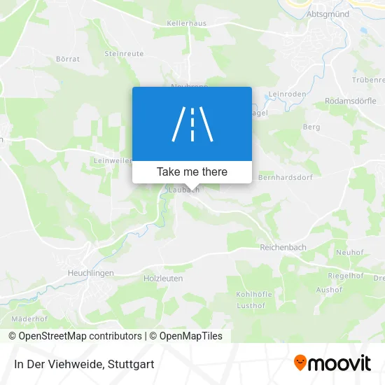 Карта In Der Viehweide