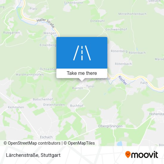 Lärchenstraße map