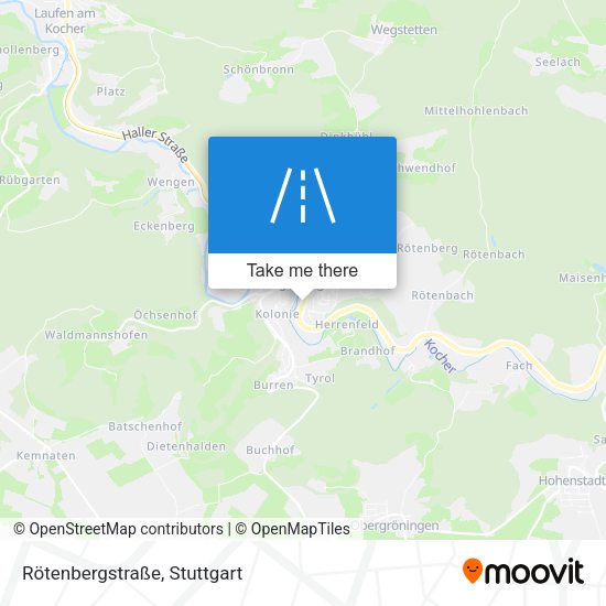 Rötenbergstraße map