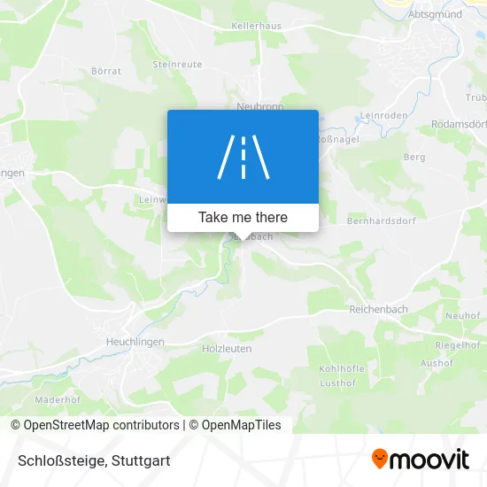 Карта Schloßsteige