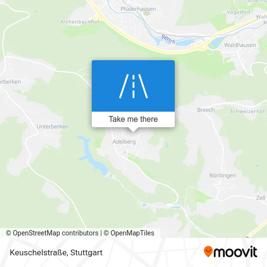 Карта Keuschelstraße