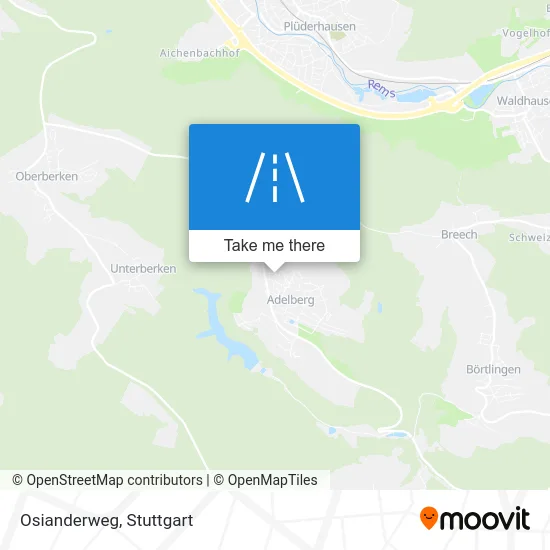 Карта Osianderweg