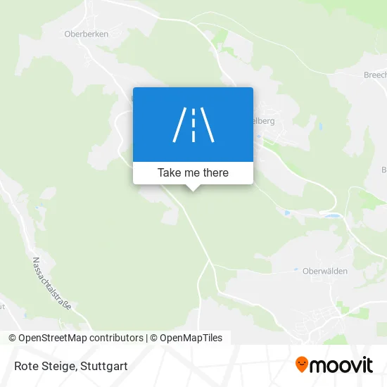 Карта Rote Steige