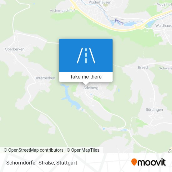 Schorndorfer Straße map